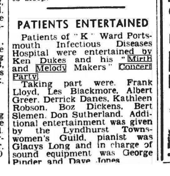 Saturday 25 July 1953